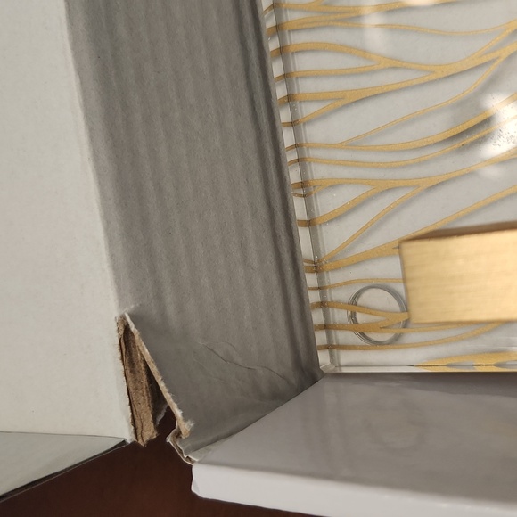 NWOT - Gold Shabbat Shalom Tray - Picture 2 of 2